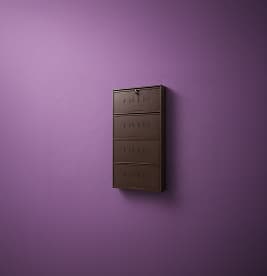 Wall Mounted Shoe Organizer - 4 Door